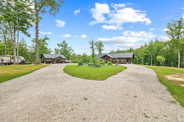634 Cowboy Way, Jamestown, TN 38556 - ranch-style house featuring driveway and a front lawn