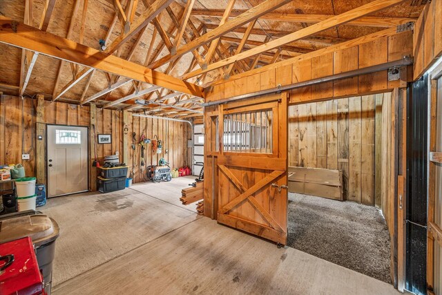 634 Cowboy Way, Jamestown, TN 38556 - view of horse barn