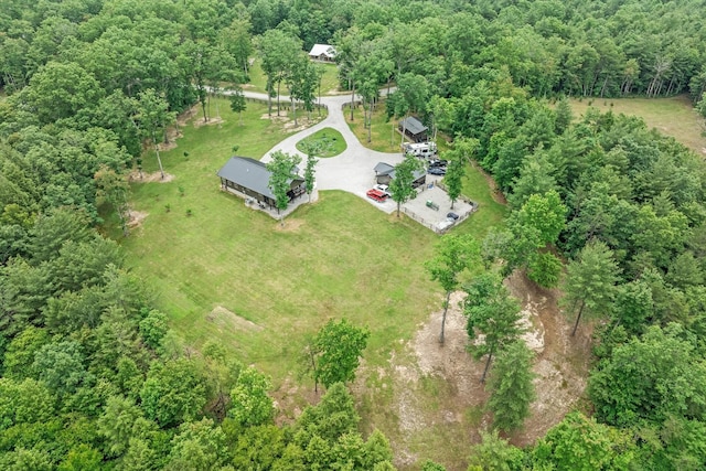 634 Cowboy Way, Jamestown, TN 38556 - bird's eye view of a forest