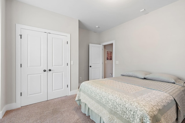 730 Fontwell Ln, Franklin, TN 37064 - bedroom featuring light carpet and a closet