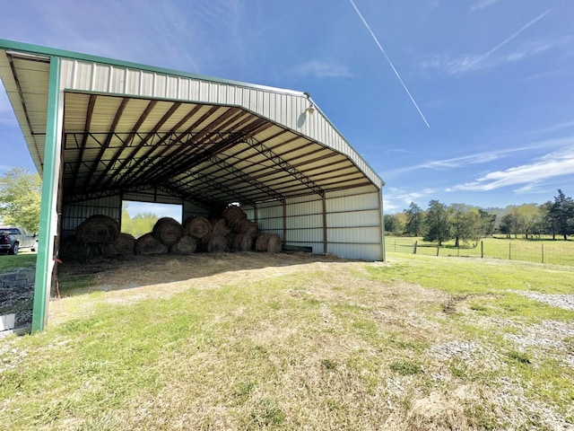 1759 Ardmore Hwy, Taft, TN 38488 - view of car parking with a detached carport, driveway, and a pole building