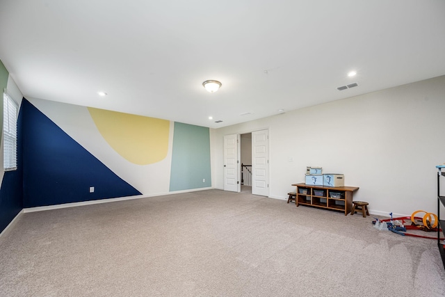 810 Corlew St, Murfreesboro, TN 37130 - carpeted empty room featuring recessed lighting