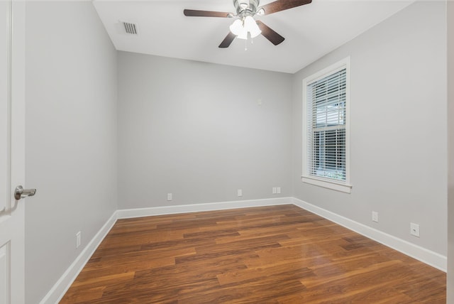 307 Seven Springs Way Unit 103, Brentwood, TN 37027 - empty room with wood finished floors and ceiling fan