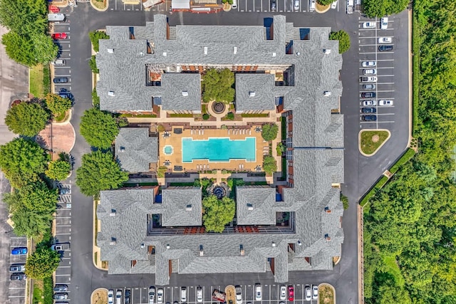 307 Seven Springs Way Unit 103, Brentwood, TN 37027 - aerial overview of property's location with a pool area