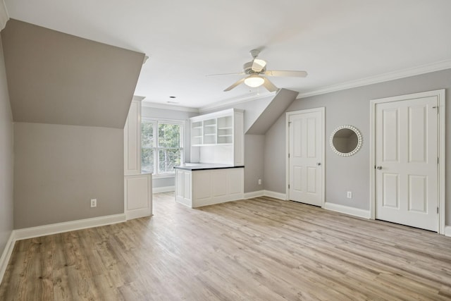 216 Bramerton Ct, Franklin, TN 37069 - bonus room with ceiling fan and light wood-style flooring