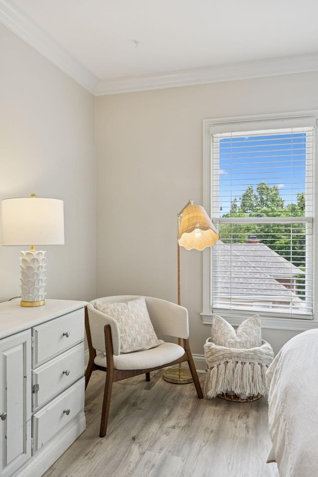 216 Bramerton Ct, Franklin, TN 37069 - bedroom featuring light wood-style floors and ornamental molding