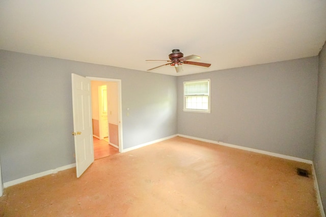 1094B Center Point Rd, Hendersonville, TN 37075 - spare room featuring a ceiling fan and light carpet
