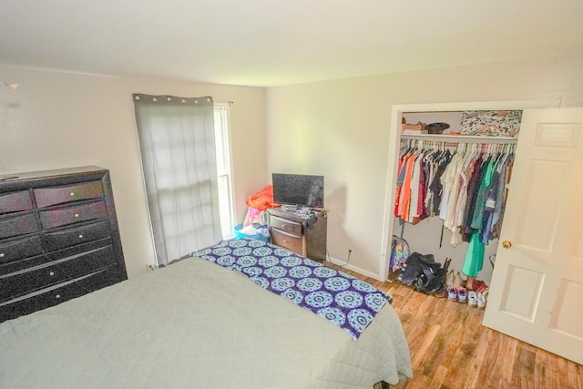 1094B Center Point Rd, Hendersonville, TN 37075 - bedroom featuring wood finished floors and a closet