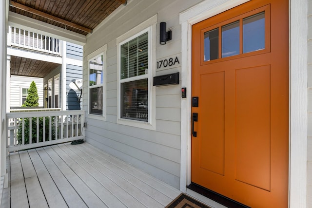 1708A 7th Ave N, Nashville, TN 37208 - doorway to property with covered porch