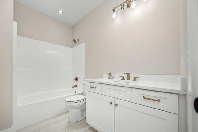 223 Patriot Ln, Estill Springs, TN 37330 - bathroom with vanity and shower / bathtub combination