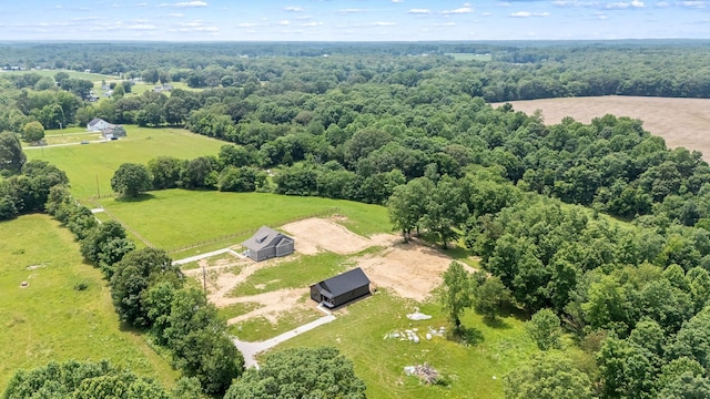 223 Patriot Ln, Estill Springs, TN 37330 - overview of rural landscape featuring a forest
