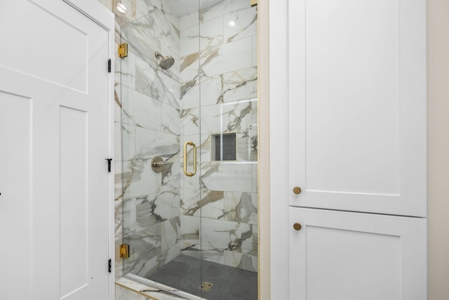 223 Patriot Ln, Estill Springs, TN 37330 - full bath featuring a marble finish shower
