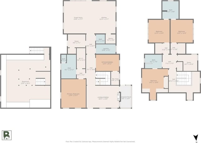 1516 Forest Ave, Nashville, TN 37206 - view of floor plan / room layout
