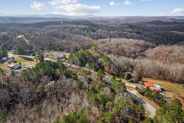 7769 Willow Grove Hwy, Allons, TN 38541 - drone / aerial view of a heavily wooded area