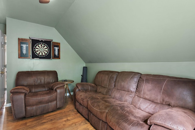 2507 Patricia Cir, Murfreesboro, TN 37128 - living area with lofted ceiling and wood finished floors