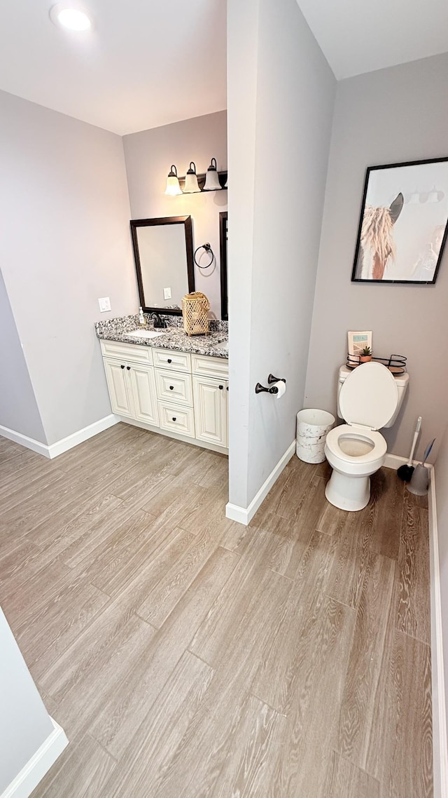 899 Sneed Blvd, Lafayette, TN 37083 - bathroom with wood finished floors and double vanity