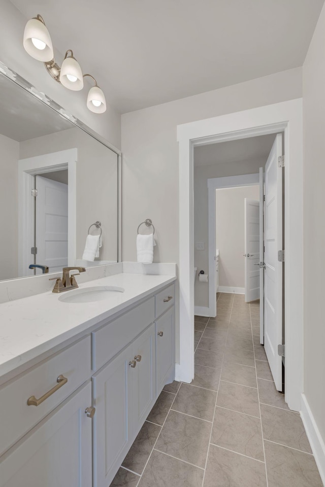 1924 Fairhaven Ln, Murfreesboro, TN 37128 - bathroom with vanity and tile patterned flooring