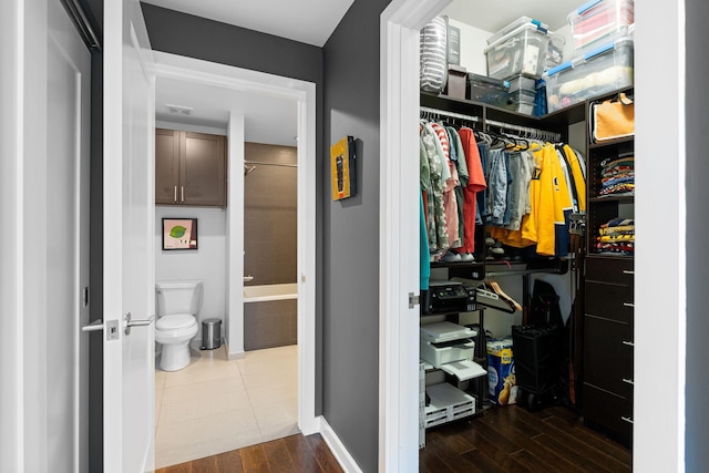 1212 Laurel St Unit 1106, Nashville, TN 37203 - spacious closet featuring wood finished floors