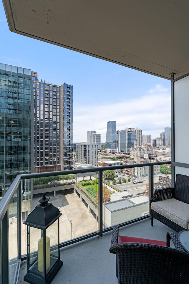 1212 Laurel St Unit 1106, Nashville, TN 37203 - balcony featuring a view of city