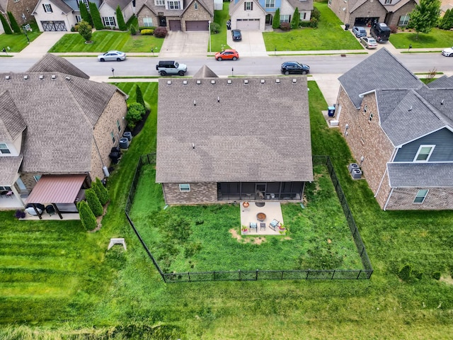 1248 Hensfield Dr, Murfreesboro, TN 37128 - aerial perspective of suburban area