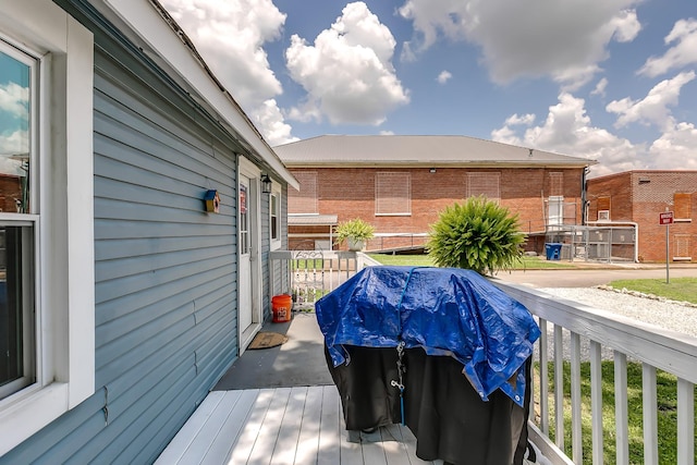 106 S Locust St S, Mount Pleasant, TN 38474 - deck featuring grilling area