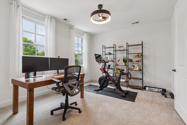 1322 Jewell Ave, Franklin, TN 37064 - carpeted home office featuring baseboards