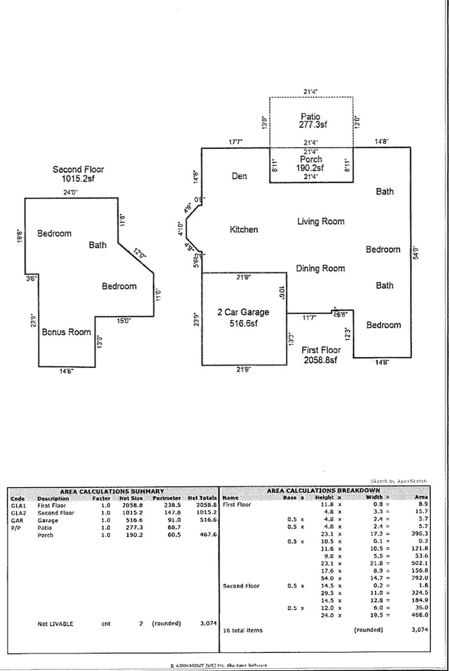 3325 Geneva Dr, Murfreesboro, TN 37128 - view of home floor plan