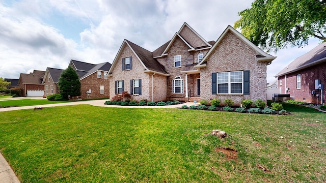 3325 Geneva Dr, Murfreesboro, TN 37128 - view of front of house featuring brick siding and a front yard