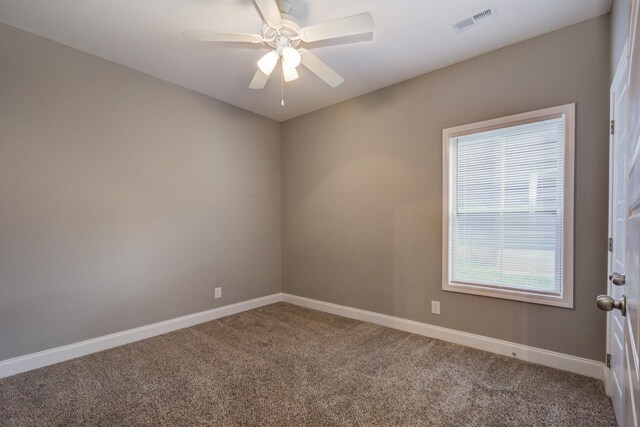 203 Eagles Talon Ct, Clarksville, TN 37040 - carpeted spare room featuring baseboards and ceiling fan
