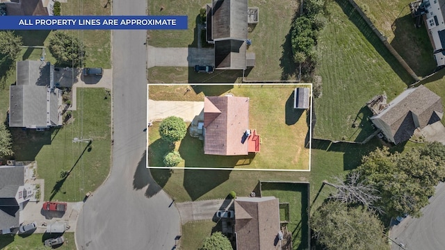 876 Gordon Pl, Clarksville, TN 37042 - aerial perspective of suburban area