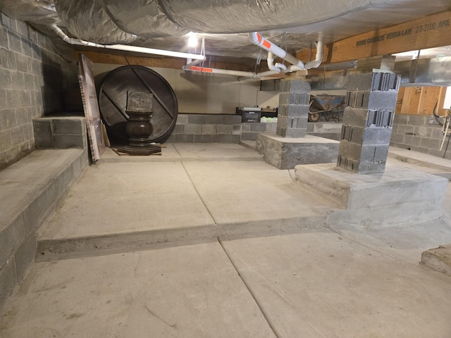 220 Bear Crawl Rd Unit Rb 28, Jasper, TN 37347 - below grade area featuring concrete block wall