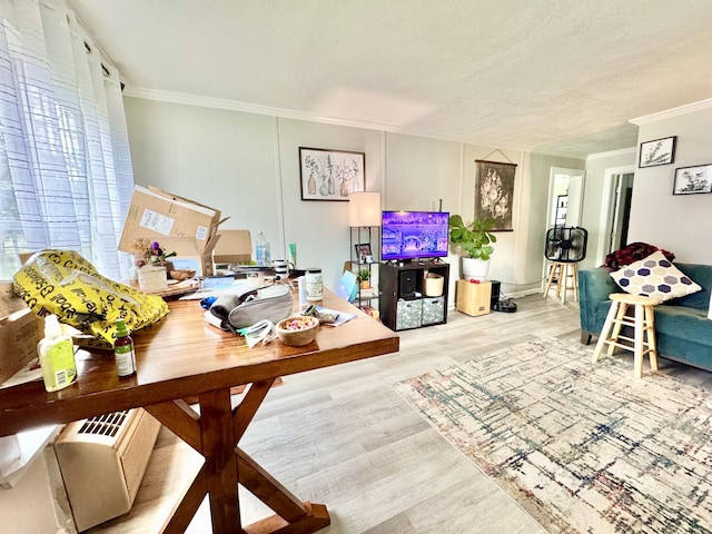 1812 13th St E, Chattanooga, TN 37404 - office space with crown molding and wood finished floors