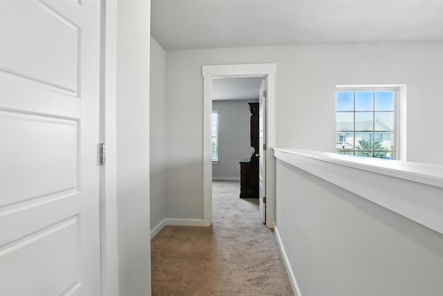 3154 Rift Ln, Murfreesboro, TN 37130 - corridor featuring light colored carpet and healthy amount of natural light