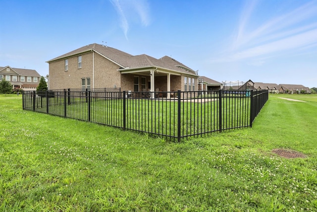 3154 Rift Ln, Murfreesboro, TN 37130 - rear view of house featuring stucco siding