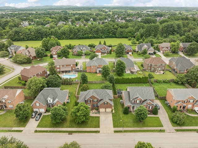 1011 Brixworth Dr, Thompsons Station, TN 37179 - aerial view of residential area