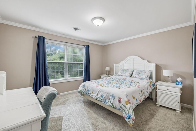 1011 Brixworth Dr, Thompsons Station, TN 37179 - bedroom featuring ornamental molding and carpet floors