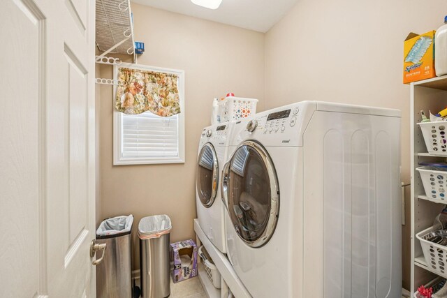 1011 Brixworth Dr, Thompsons Station, TN 37179 - laundry area featuring independent washer and dryer