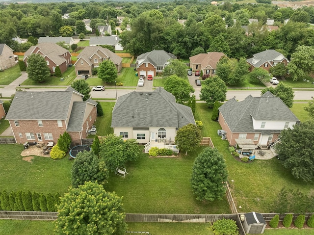 1011 Brixworth Dr, Thompsons Station, TN 37179 - aerial perspective of suburban area