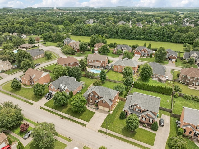 1011 Brixworth Dr, Thompsons Station, TN 37179 - aerial perspective of suburban area