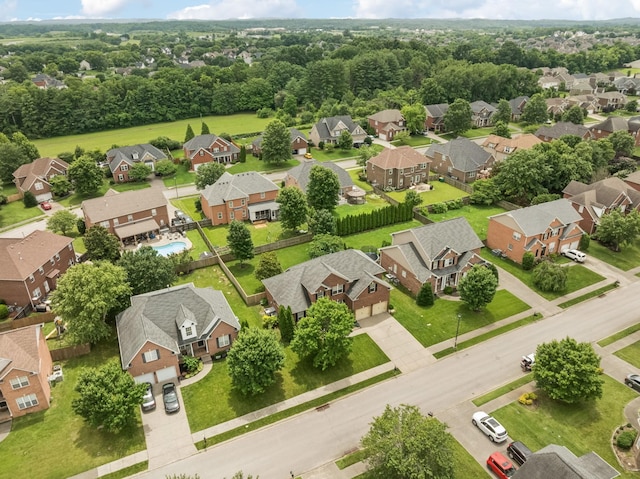 1011 Brixworth Dr, Thompsons Station, TN 37179 - aerial perspective of suburban area