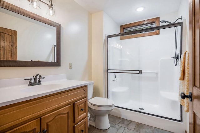 3121 Coon Hunter Lodge Rd, Jamestown, TN 38556 - bathroom with a stall shower and vanity