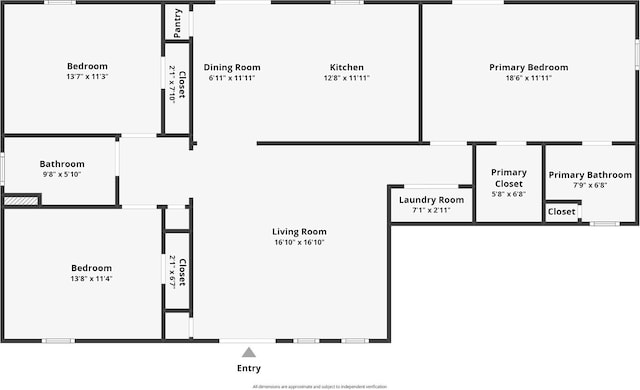 3121 Coon Hunter Lodge Rd, Jamestown, TN 38556 - view of room layout
