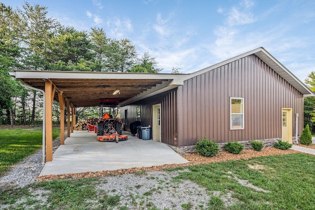 3121 Coon Hunter Lodge Rd, Jamestown, TN 38556 - exterior space featuring a front lawn and board and batten siding