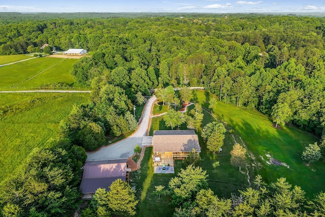 3121 Coon Hunter Lodge Rd, Jamestown, TN 38556 - drone / aerial view of a heavily wooded area