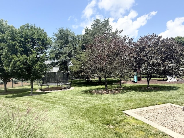 1430 Avellino Cir, Murfreesboro, TN 37130 - view of home's community featuring a trampoline and a lawn