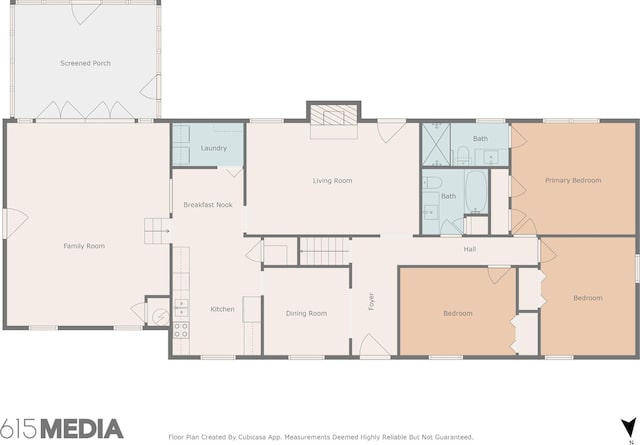 623 Haynes Dr, Murfreesboro, TN 37129 - view of property floor plan