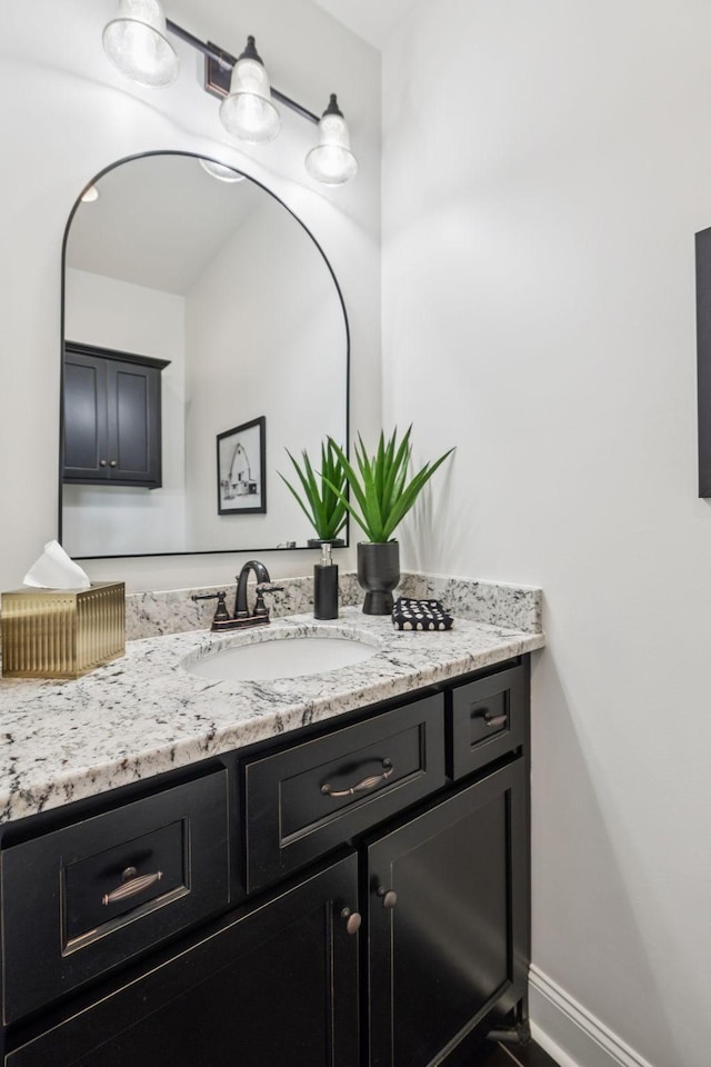 967 Nashs Nook, Columbia, TN 38401 - bathroom featuring vanity and baseboards