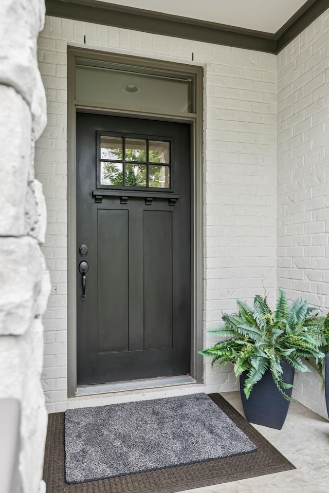 967 Nashs Nook, Columbia, TN 38401 - property entrance featuring brick siding