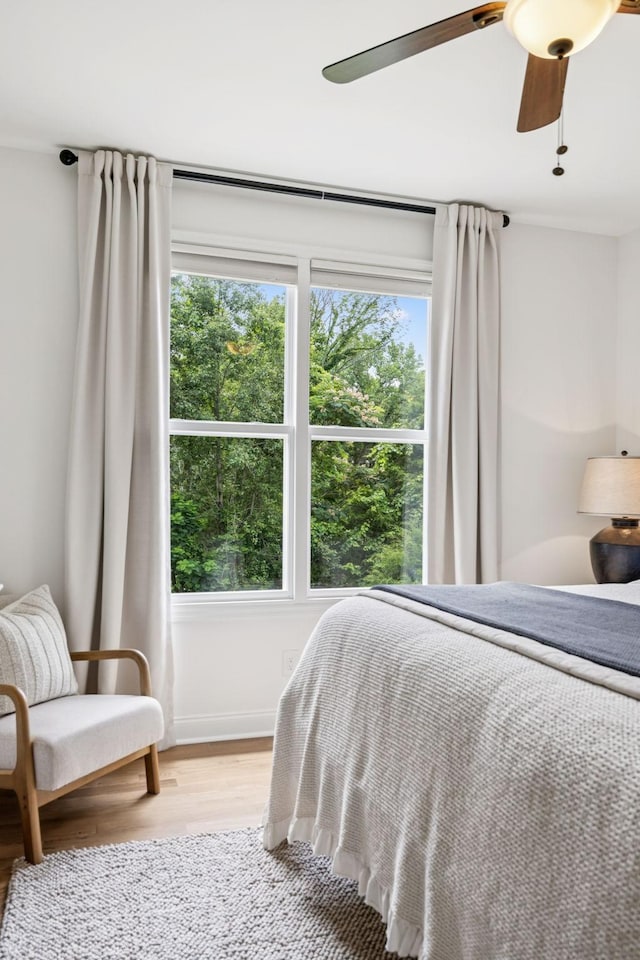 967 Nashs Nook, Columbia, TN 38401 - bedroom featuring light wood-style flooring and a ceiling fan