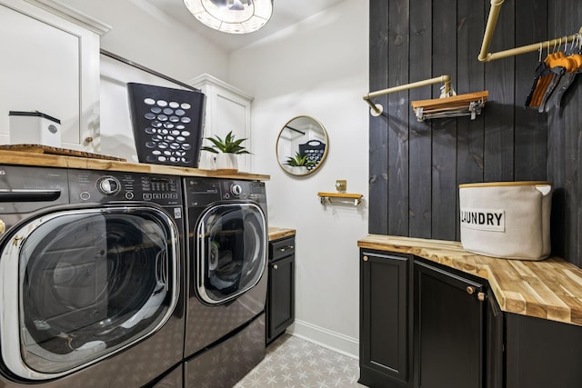 967 Nashs Nook, Columbia, TN 38401 - laundry room with washing machine and dryer and cabinet space